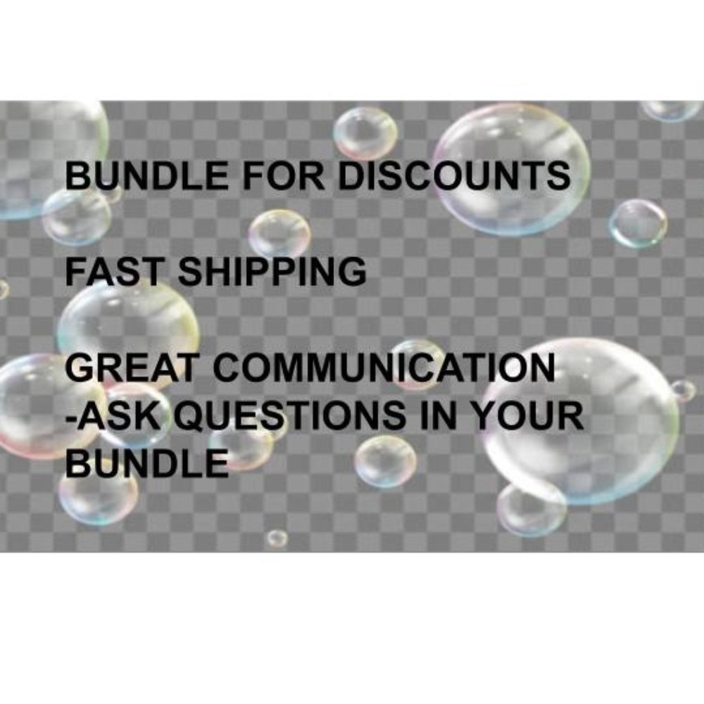 Bundling Encouraged for Great Discounts!
